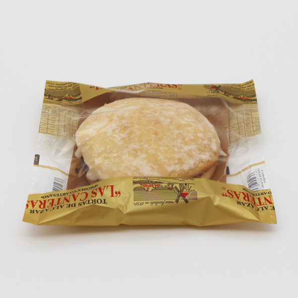 Doble torta de Alcázar rellena de chocolate